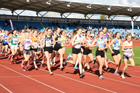 Senior womens Northern 4 Stage Road Relay, SportsCity, Manchester. Photo: David T. Hewitson/Sports for All Pics